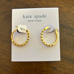 Kate Spade Full Circle Gold Hoop Earrings